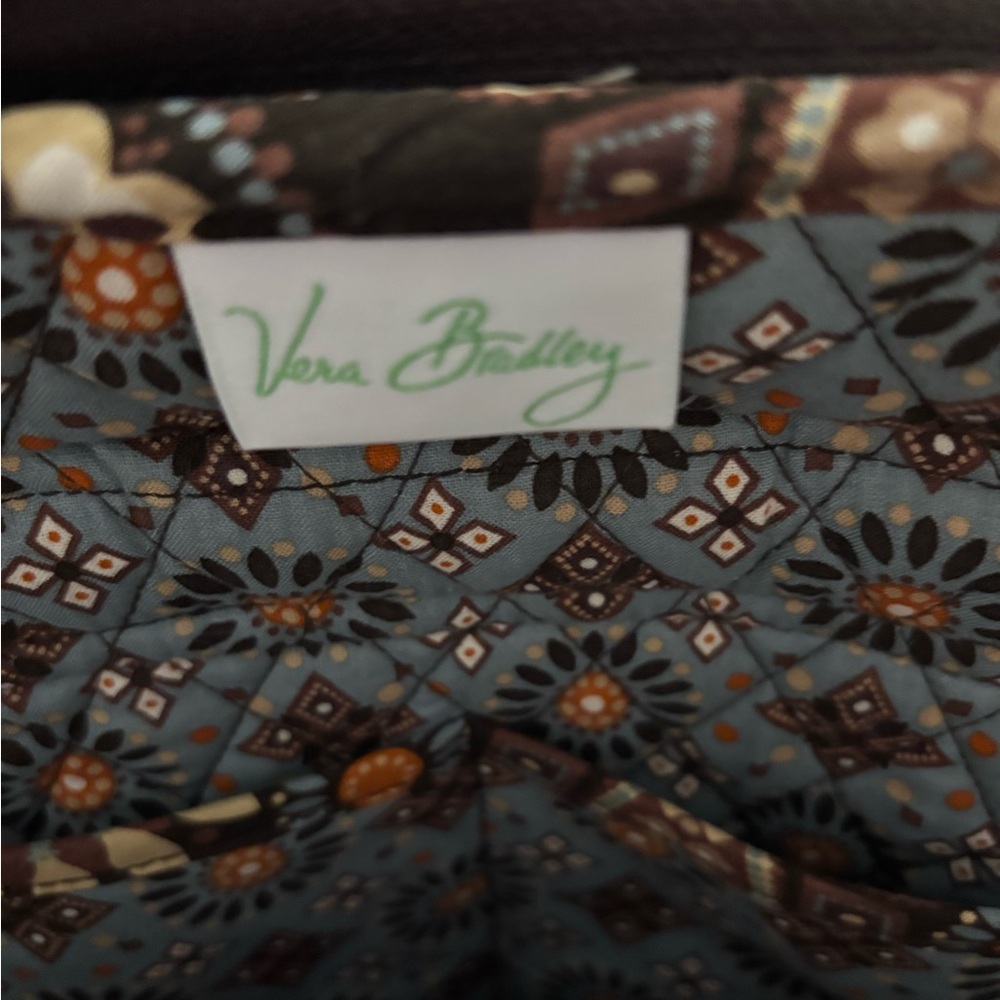 Patterned Brown Backpack - image 6